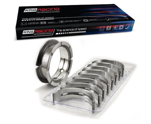 King HP Series Main Bearings +.001" Extra Clearance for LS MB5013HPSTDX 4.8 5.3 5.7 6.0 6.2 LS1 LS3 LQ4 LM7 Standard Size +.001"