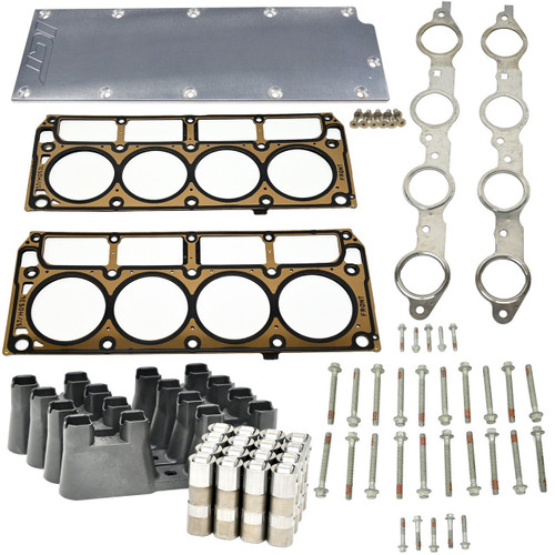 5.3L Gen IV 2006-2014 AFM DOD Delete Kit with ICT Billet Valley Cover for 5.3 LS LMG LY5 LH6 LC9