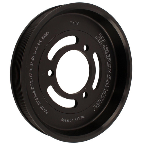ATI 916358 Stock Diameter 6 Rib Pulley for L83 L86 L84 L87 L8T L8B Super Dampers 7.485"