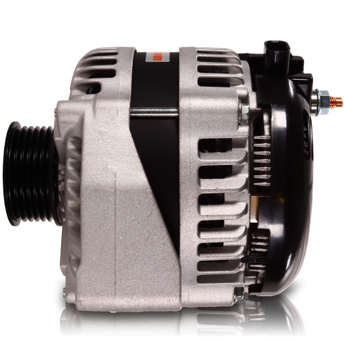 Mechman 250 Amp Alternator 2005-2013 GM Truck/SUV -Natural Cast Finish Elite Series Silverado Sierra Tahoe Escalade Yukon Suburban