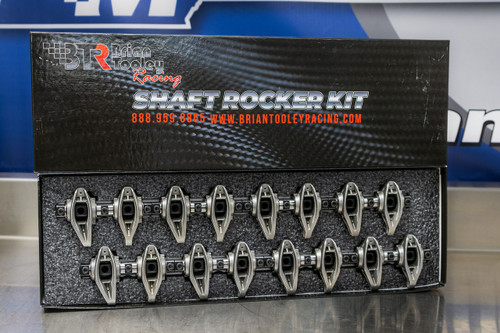 BTR Brian Tooley Racing AFR/TFS LS3 Shaft Rocker Kit Pre-Assembled with BTR Rocker Bodies