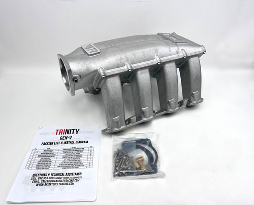 Garage Sale - BTR Trinity 2014+ Gen V Truck Intake Manifold - Natural Finish L83 L86 L84 L87 L82 5.3L 6.2L Brian Tooley Intake Garage Sale - BTR Trinity 2014+ Gen V Truck Intake Manifold - Natural Finish L83 L86 L84 L87 L82 5.3L 6.2L Brian Tooley Intake