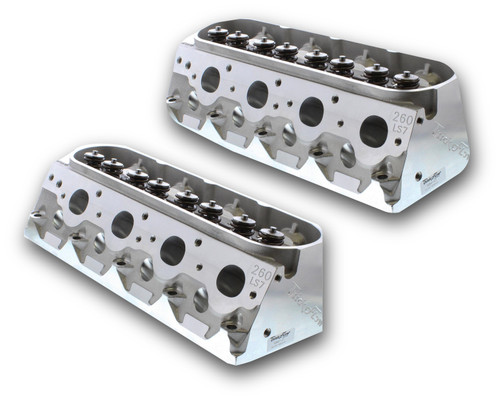 Trick Flow 260cc LS7 Cylinder Heads | 4-Bolt | 70cc Chamber | 4.100"+ Bore | Assembled Pair