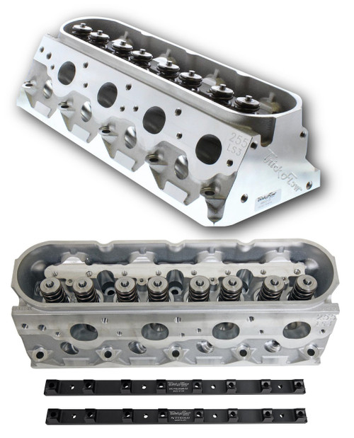 Trick Flow 255cc LS3 Cylinder Heads | 4 Bolt | 69cc Chamber | 4.000"+ Bore | Assembled Pair