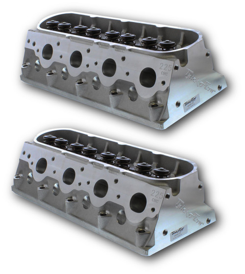 Trick Flow 225cc LS2 Cylinder Heads | 4 Bolt | 65cc Chamber | 4.000"+ Bore | Assembled Pair - Fits LS2 LQ4 LQ9
