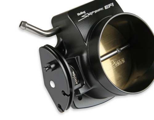 Holley 102mm Sniper EFI Black LS Throttle Body | Cable 4-Bolt TB