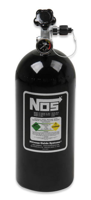 NOS 90/92mm EFI Wet Plate System for LS Engines | Black 10lb Bottle | Includes NOS Mini Progressive Nitrous Controller | 05164BNOS