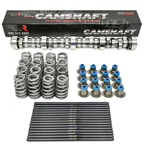 BTR 400+" Low Lift LS Truck Stroker Camshaft Cathedral Port Kit Brian Tooley Racing 402 408 416 Cam