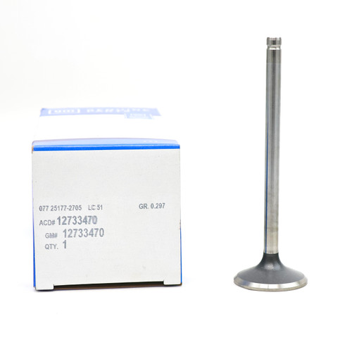 GM 12733470 Inconel L8T Exhaust Valves for 2020+ 6.6L HD Truck/Van Engines - Also fits 2014+ LT1 L86 L87