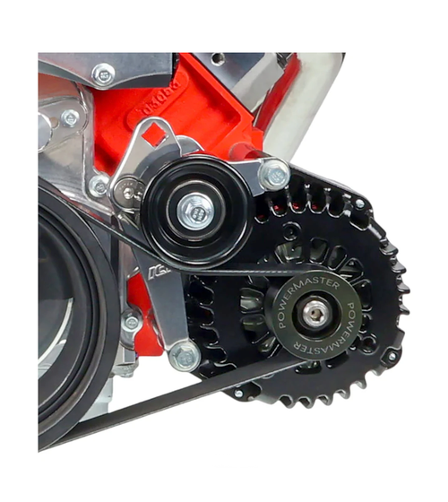 LS Truck Low Mount Alternator Bracket Kit with Manual Tensioner - ICT Billet