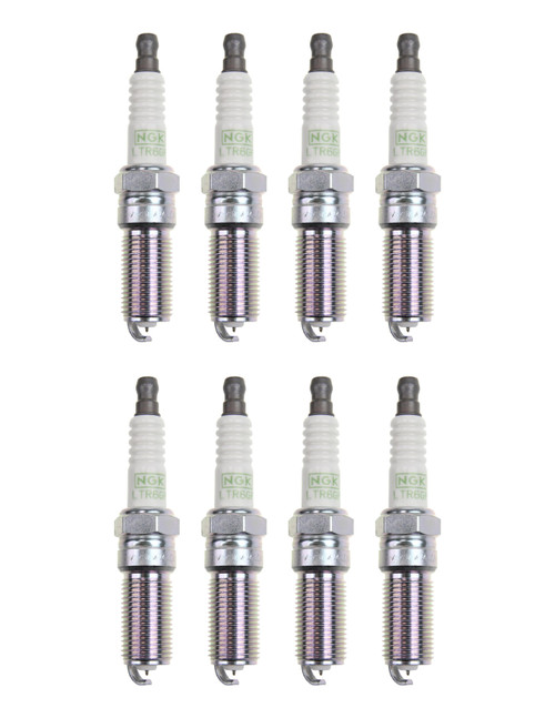 NGK LTR6GP #90198 Spark Plugs – 1 Step Colder – Set of 8 Platinum G-Power Plugs for 2014+ Gen V Engines LT1 L83 L86 LT4 L84 L87 L82 L8T L8B