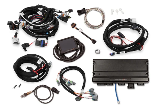 Holley Terminator X MAX 550-916 for Gen 3 LS with EV1 Injectors - 24x LS, EV6 Injectors, 3.5" Touch Screen & Trans Controller Included - No DBW Control