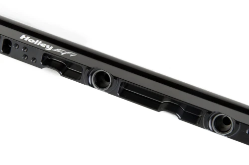 LS High-Flow Fuel Rails – Black Anodized Fits LS1, LS2, LS3, LS6 & L99 Factory Intake Manifolds