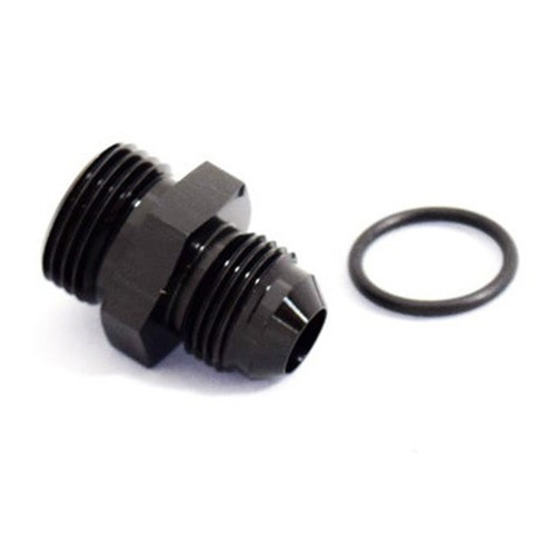 BTR 8AN Male to 10AN ORB O-ring Male Black Straight Adapter Fitting Brian Tooley Racing
