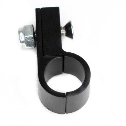 BTR 9/16" Billet Aluminum Hose P-Clamp Mount Bracket - Black - Brian Tooley Racing