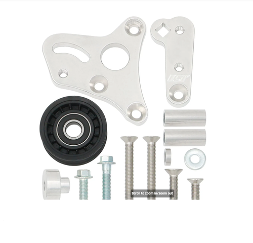 LS Truck Manual Belt Tensioner with Pulley 4.8L 5.3L 6.0L LSX Silverado - ICT Billet