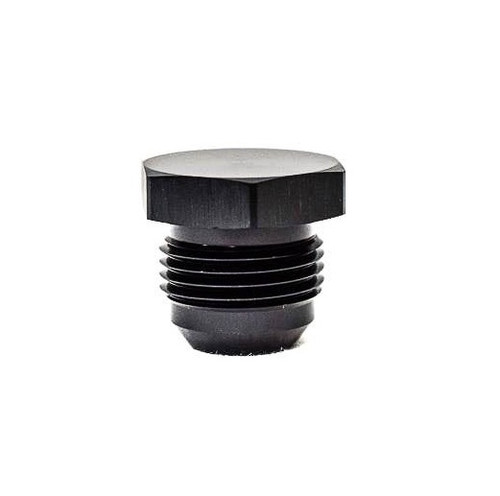 BTR 10AN Male Flare Plug Fitting | Black -10 Brian Tooley Racing