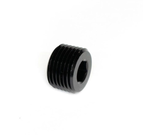 BTR 3/8" NPT Plug Fitting | Black 3/8 NPT Brian Tooley Racing Plug