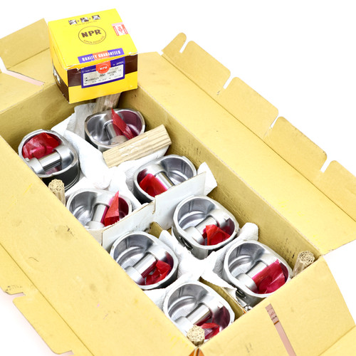 OPEN BOX Garage Sale: Stock Replacement L20 LC9 LMF LMG LH9 Flat-Top Pistons with Rings 2010-Later 4.8L 5.3L LS-Based Engines