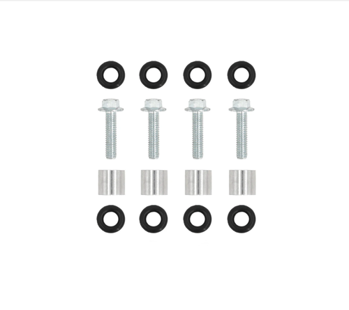 ICT Billet LS Fuel Rail Spacer Kit for LS1 Injector on LS2 Intake Manifold