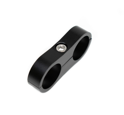 BTR 13/16" Billet Aluminum Hose Separator Clamp - Black - Brian Tooley Racing