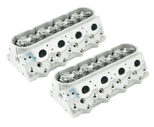 BTR Rectangle Port LS3 Assembled CNC Ported Canted Valve Cylinder Heads | 64cc Chamber | 6-Bolt | Brian Tooley Racing CVH Head