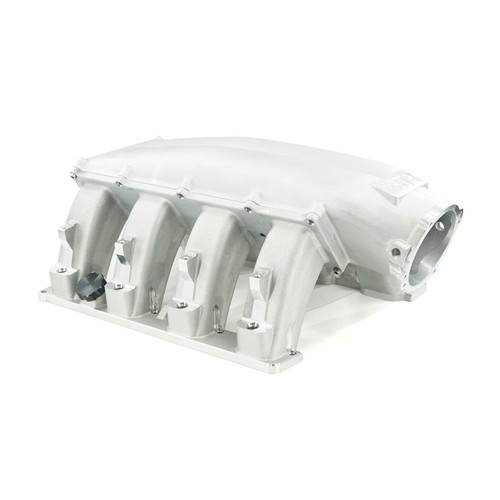 BTR Trinity Intake Manifold with Fuel Rails for Gen III HEMI 5.7L / 6.1L / 6.4L - Mid Runner - Natural Finish - Single Injector
