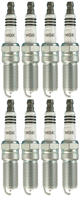 NGK LTR6IX-11 #6509 Spark Plugs - Set of 8 Iridium Plugs for 2014+ LT1 LT4 L83 L86 L87 L84 L82 L8T | Also fit BTR LS Canted Valve Heads