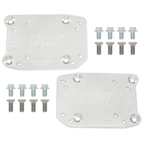 ICT Billet 1999–2013 Chevy Truck V6 to LT Gen V Engine Swap Adapter Brackets