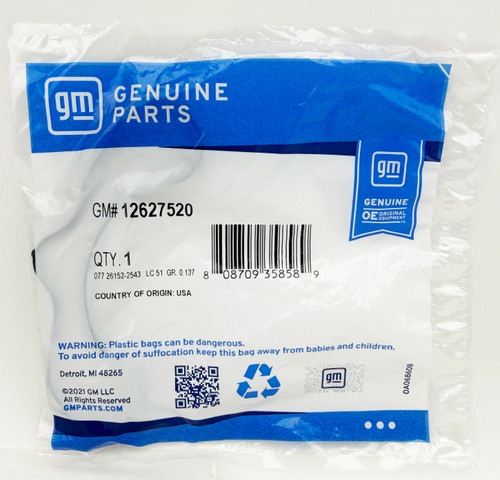 Genuine GM Rear Engine Cover Oil Gallery Seal #12627520 - For 2014+ LT1 LT4 L83 L86 L84 L87 L8T L8B 5.3L 6.2L 6.6L