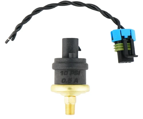 DeatschWerks 1/8" NPT Adjustable 10 PSI Hobbs Pressure Switch Pigtail (8-12 PSI)