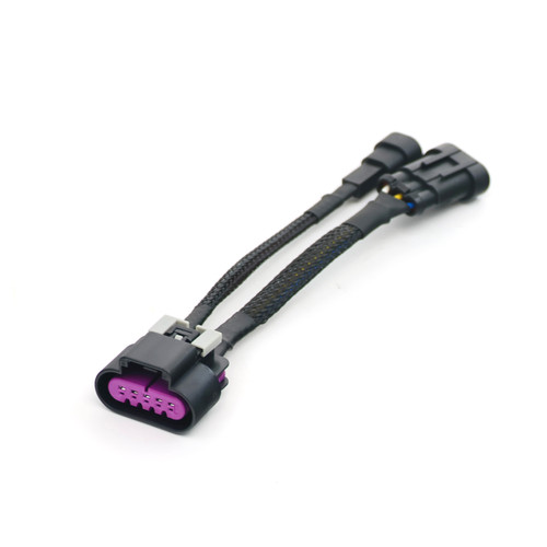 LS7 LS3 LS9 5 Wire Mass Air Flow MAF Sensor to 3 wire LS1 Harness Adapter connector with IAT - Fits Camaro Firebird LS7 LS3 LS9 5 Wire Mass Air Flow MAF Sensor to 3 wire LS1 Harness Adapter connector with IAT - Fits Camaro Firebird