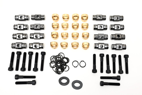 LS1 LS3 Bronze Bushing Rocker Arm Trunnion Upgrade Kit with Bolts and Install Washers 4.8 5.3 5.7 6.0 6.2 LSX LQ9 LS2
