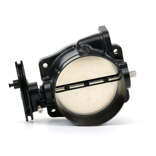 Nick William 92MM Black LS Gen 3/4 Cable Throttle Body, 92MMBK CNC