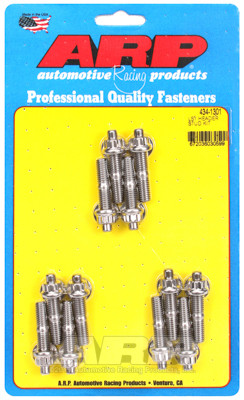 SULFER ACID STUDS C-OFF L/S / ベージュ ARP 434-1301 Stainless LS Header Stud Kit LS1 4.8 5.3 5.7