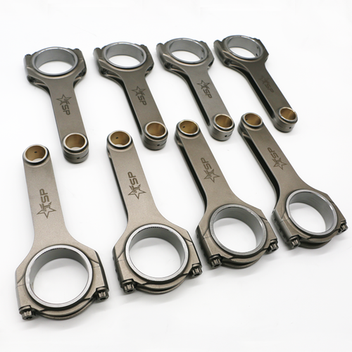 Texas Speed LS Super HBeam 6.125" Connecting Rods LS1 LS2 LS3 LQ4 LQ9