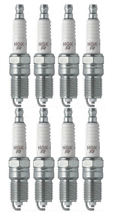 NGK TR6 #4177 Spark Plugs - Set of 8 Nickel Copper Plugs for LS