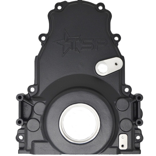 Texas Speed Gen 4 LS Timing Cover Black LS2 LS3 LH6 LC9 L76 LMG LY2