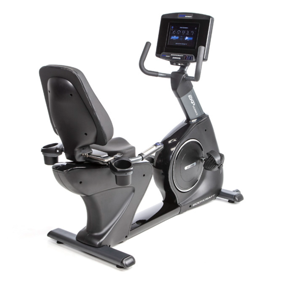 BodyCraft R1000 Commercial Recumbent Bike with Advanced Console, 9" LCD Console BodyCraft R1000 Commercial Recumbent Bike with Advanced Console, 9" LCD Console