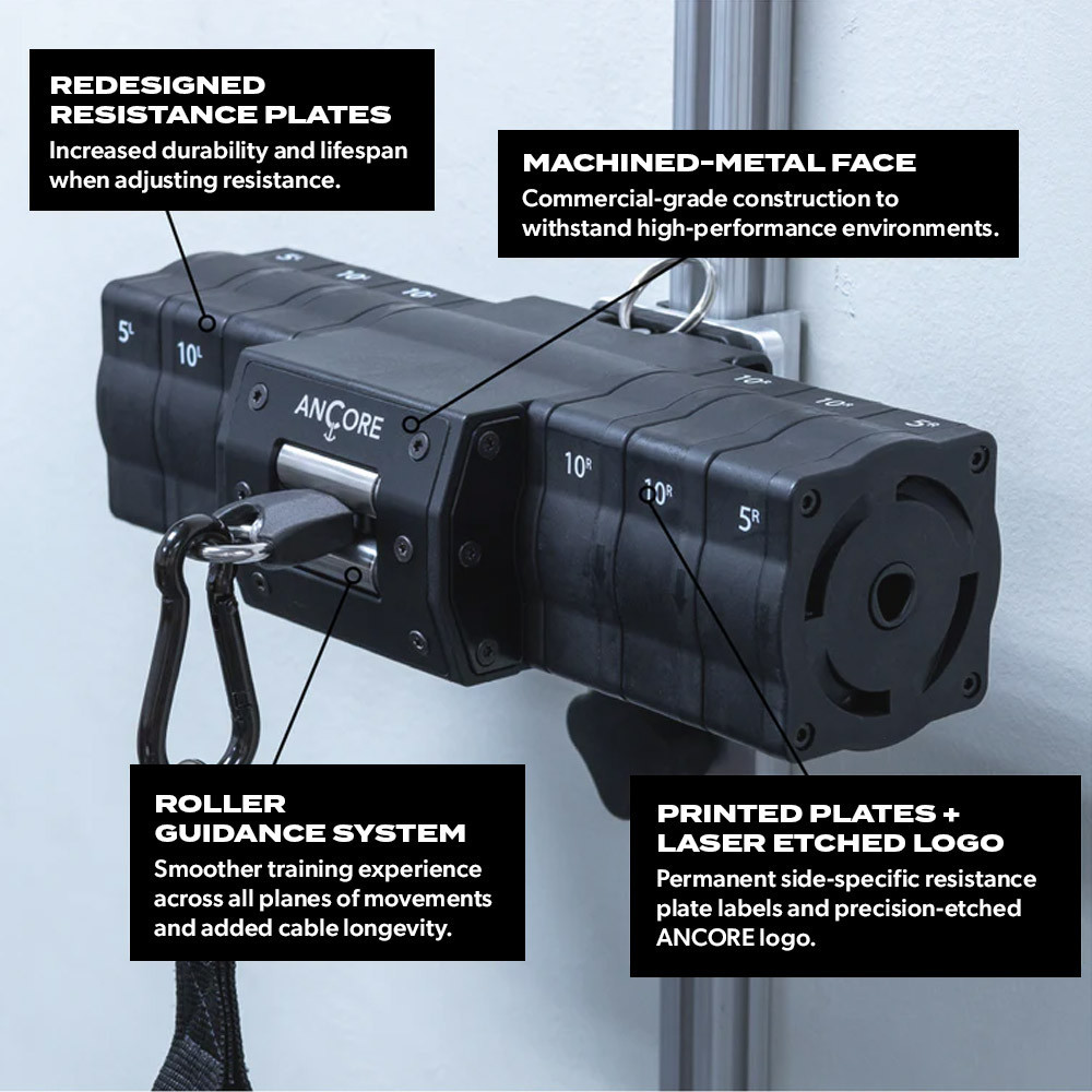 Ancore Pro Portable Commercial Cable Trainer | Pro-Grade