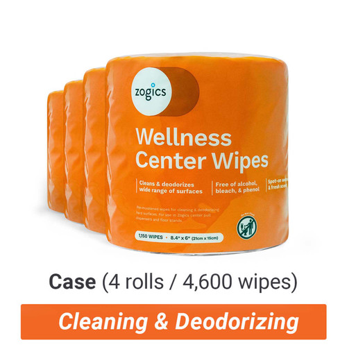 Wellness Center Wipes, Z1000-4 (4 rolls/case)