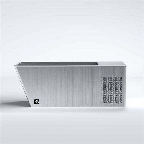 R3 Stainless Steel Cold Plunge - 3/4 View