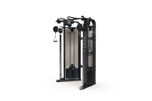 Intenza CMS-DAP Dual Adjustable Pulley strength equipment with 4:1 resistance ratio, 18 cable positions