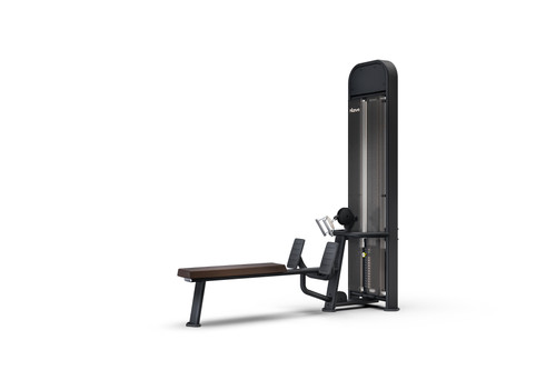 Intenza CMS-SRSS Seated Row Single Station strength equipment with high pulley for an upright row position