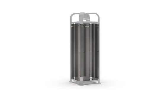 Intenza CMS-T4-SF4 Translucent Shroud strength equipment with protective barrier for the 4-way tower