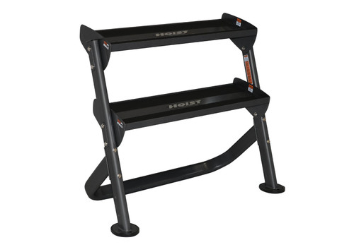 Hoist 36 inch Horizontal Dumbbell Rack, 2-Tier