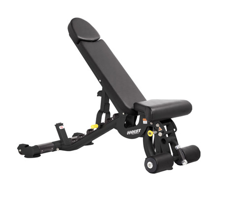 Hoist Super Flat/Incline/Decline Bench - Matte Black