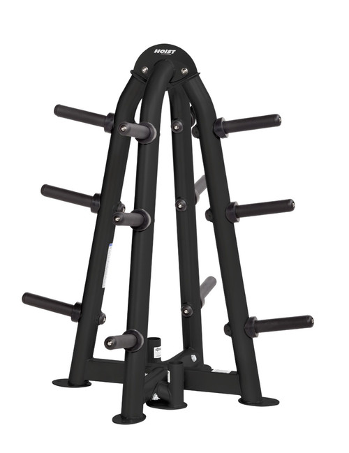 Hoist 4-Sided Olympic Plate Tree - Matte Black