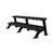 Nautilus double dumbbell rack with molded urethane cradles