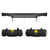 Durable 10 lb and 30 lb TRX HexGrip Power Bags stored on reinforced steel shelf